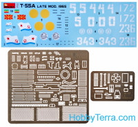 Miniart  37022 Russian Medium Tank T-55A mod. 1965, late. Interior kit