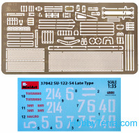Miniart  37042 SU-122-54 Soviet self-propelled gun, late type