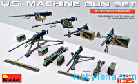 U.S. Machine gun set