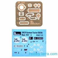 Miniart  38029 German Tractor D8506 Mod. 1937