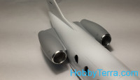 Mini World  7264 Air intakes, antenns for Falcon-10MER, for Amodel 72340 kit