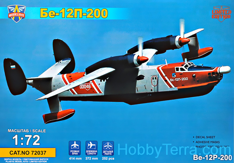 1/72 Beriev Be-12P-200 flying boat NEW! Modelsvit 72037
