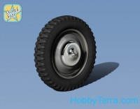 Northstar Models  35042 Wheels set 1/35 for MB V170 (WESA extra gelande military tires)