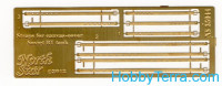 Photo-etched set 1/35 Straps for canvas-cover for Soviet BT tanks