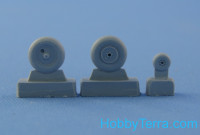 Wheels set 1/48 for YaK-1/3 Light series