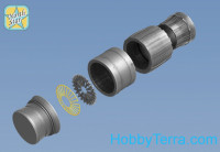 Northstar Models  48093 Exhaust nozzles 1/48 for MiG-29 (resin, PE parts)