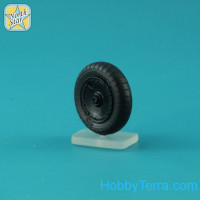 Northstar Models  48102-a Wheels set 1/48 for Fw 190 A/F/G late disk with Dunlop early main tire (tread)