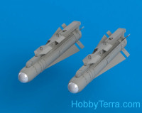 AGM65 Maverick + LAU-117/A Launcher (2 pcs., decal, PE parts)