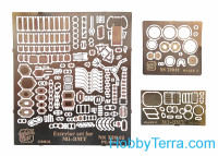 Photo-etched set 1/72 for Mi-8 MT Hip