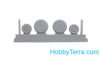 Wheels set 1/72 for Su-15TM, light series