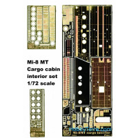 Photo-etched set 1/72 cabin interior Mi-8 MT/Mi-17 helicopter