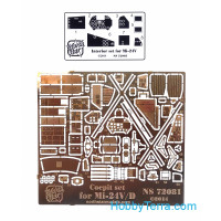 Photoetched set 1/72 Mi-24V/D cockpit