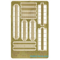 Photo-etched set 1/350 gangways