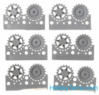 OKB Grigorov  S48030 Sprockets 1/48 for Pz.IV, 40cm tracks