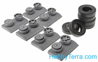 OKB Grigorov  72136 Wheels set 1/72 for Vomag 7 or 660, type 2