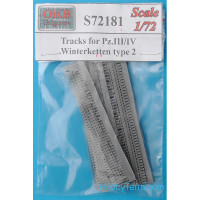 Tracks 1/72 for Pz.III/IV, Winterketten, type 2