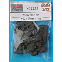 Wheels set 1/72 for M26 Pershing