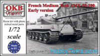 French medium tank AMX-50-100, early version