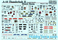 Decal for A-10 Thunderbolt II