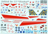 Decal 1/144 for Sukhoi Su-27