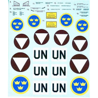 Print Scale  48-038 Decal 1/48 for J29 Tunnan