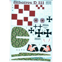 Decal 1/48 for Albatros D.III