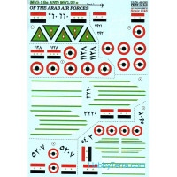 Decal for MiG-19s and MiG-21s of the Arab Air Force, Part 1