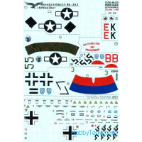 Decal 1/48 for Messerschmitt Me.262 