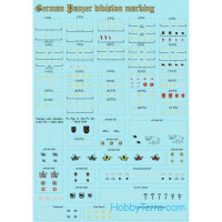 German Panzer division marking, scale 1/72