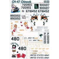 Decal for helicopter CH-47 Chinook