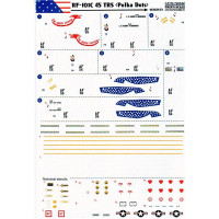 Decal 1/72 for RF-101C