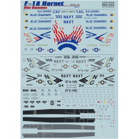 Decal 1/72 for F-18 Hornet, Part 1