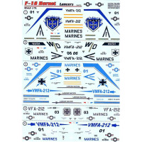 Decal 1/72 for F-18 Hornet Lancers, Part 3