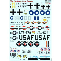 Decal for North American T-6 Texan