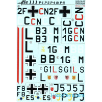 Print Scale  72-163 decal for Heinkel He-111