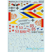 Decal 1/72 for Sukhoi Su-17, Part 2