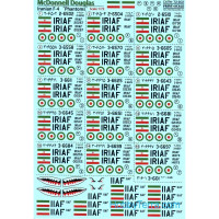 Decal 1/72 F-4 Phantom II Iranian Air Force