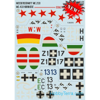 Decal for Messerchmitt Me-210 