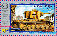 Pz.Kpfw.754 (r) WWII German heavy tank