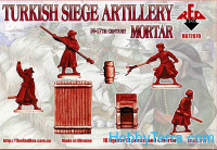 Red Box  72070 Turkish Siege Artillery. Mortar, 16th century