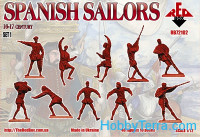 Red Box  72102 Spanish Sailors, 16-17th century