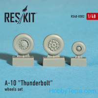 Wheels set 1/48 for A-10 Thunderbolt