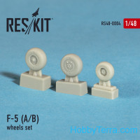 Wheels set 1/48 for F-5 (A/B)