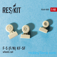 Wheels set 1/48 for F-5 (F/N) KF-5F