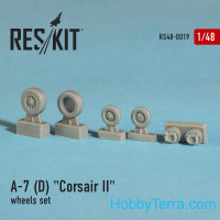 RESKIT  48-0019 Wheels set 1/48 for A-7 (D/E) Corsair II