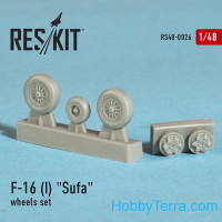 Wheels set 1/48 for F-16 (I) Sufa