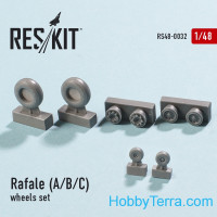 Wheels set 1/48 for Rafale (A/B/C)