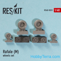 RESKIT  48-0033 Wheels set 1/48 for Rafale (M)