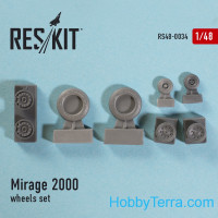 RESKIT  48-0034 Wheels set 1/48 for Mirage 2000