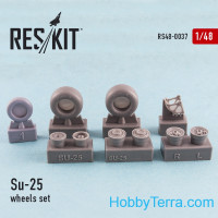Wheels set 1/48 for Su-25, for KP/Smer kit